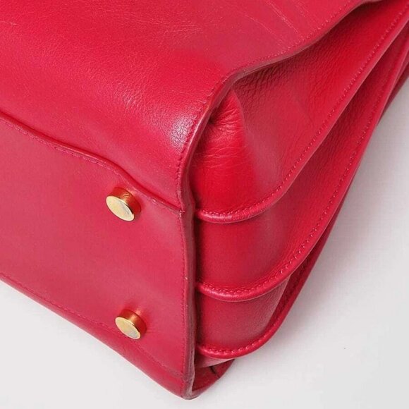 Yves Saint Laurent Pink Leather Small Sac de Jour Tote Bag - Picture 4 of 12